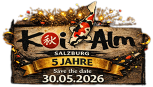 5 Jahre Koi Alm Salzburg Logo